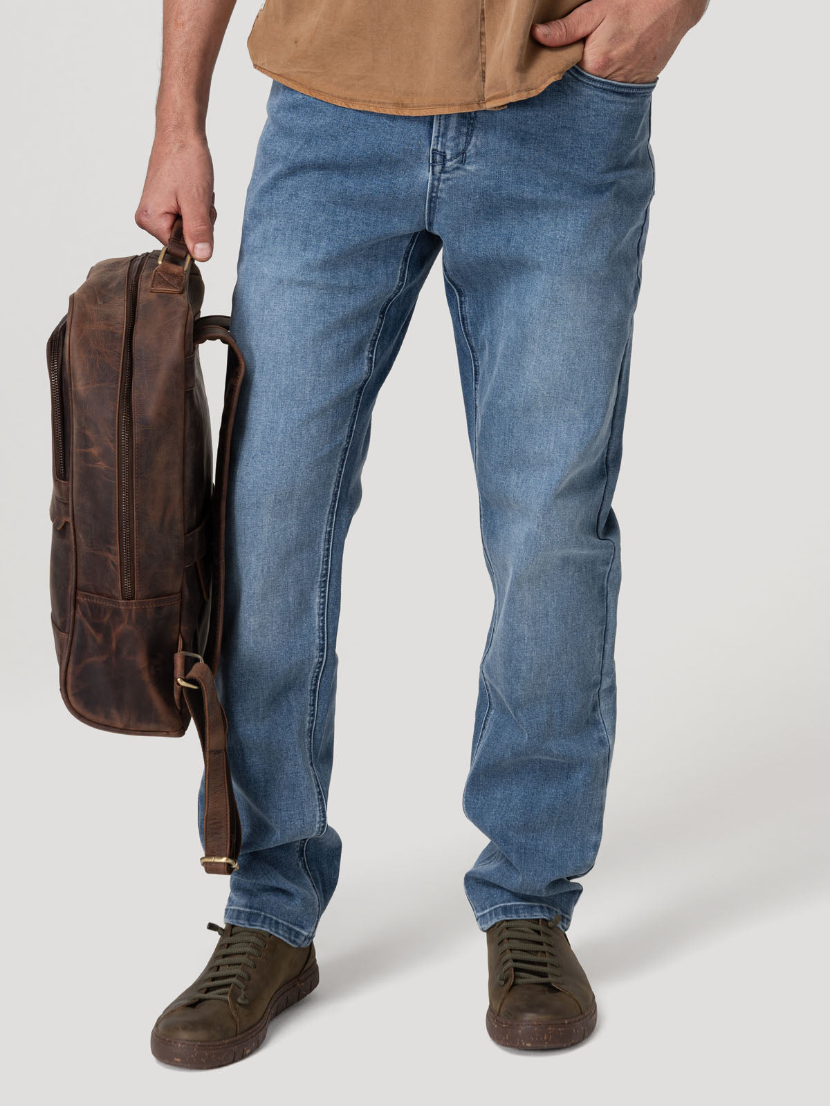 Jeans Fibras Recicladas Hombre Patrik Gris Rockford