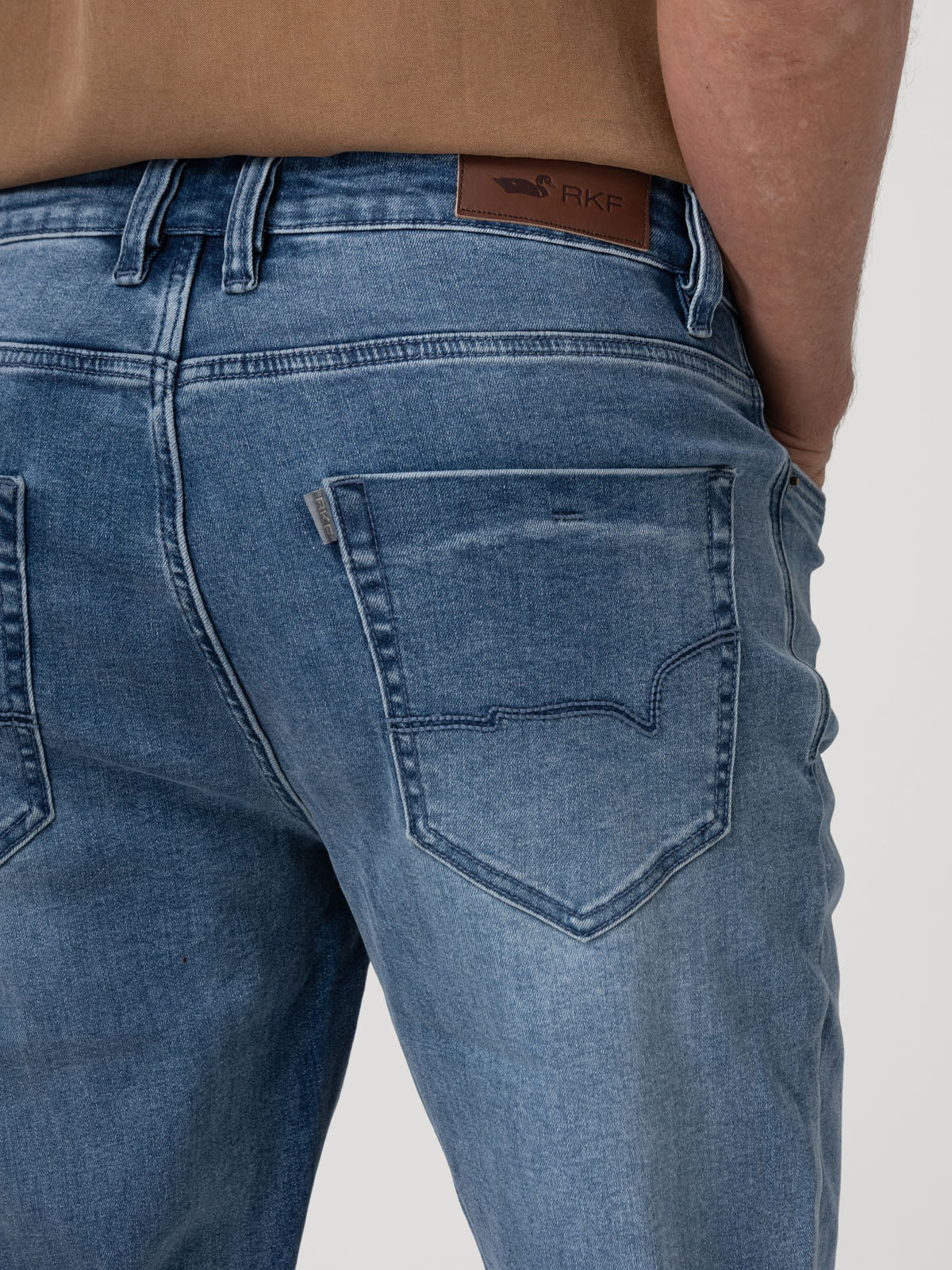 Jeans Fibras Recicladas Hombre Patrik Gris Rockford