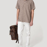 Jeans Fibras Recicladas Hombre Baycolor Beige Rockford