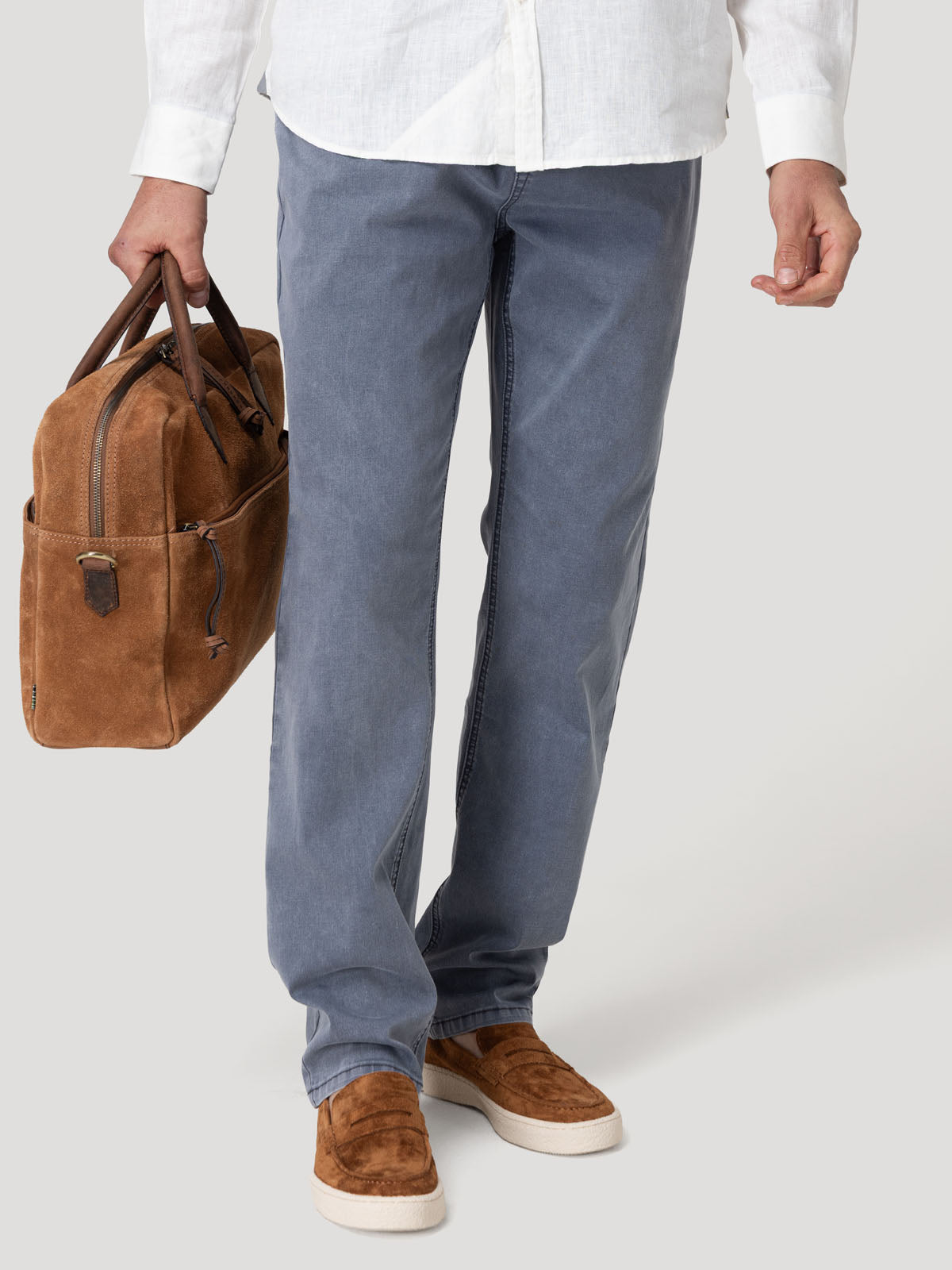 Jeans Fibras Recicladas Hombre Bari Gris Rockford