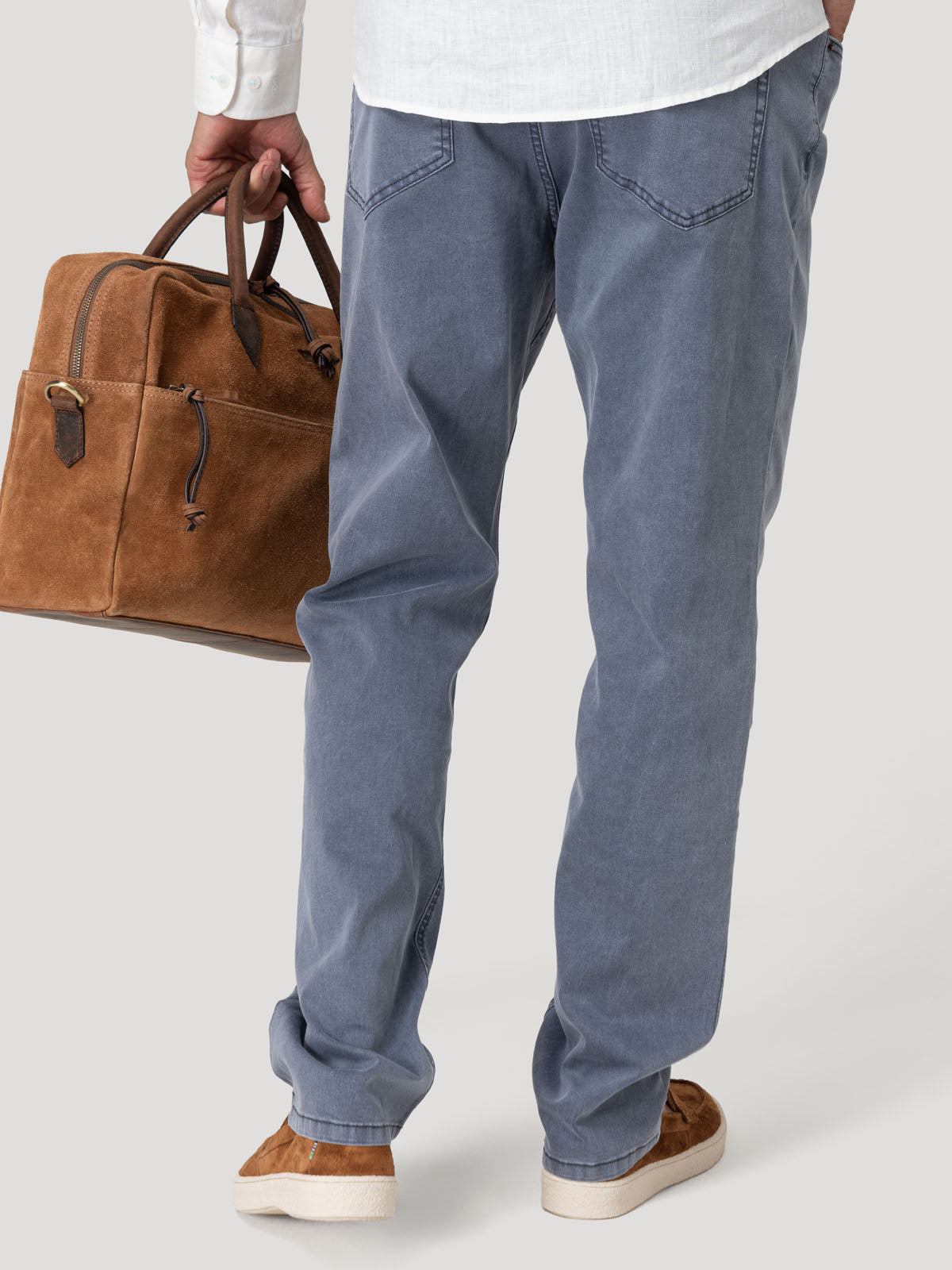 Jeans Fibras Recicladas Hombre Bari Gris Rockford