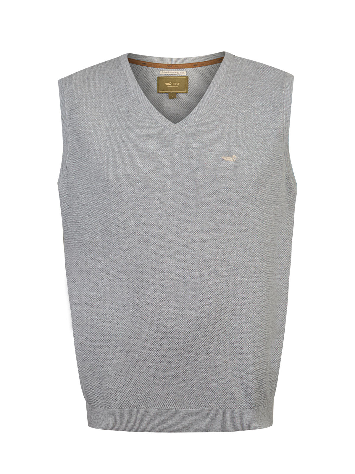 Sweater Algodón Orgánico Hombre Rivo Gris Rockford