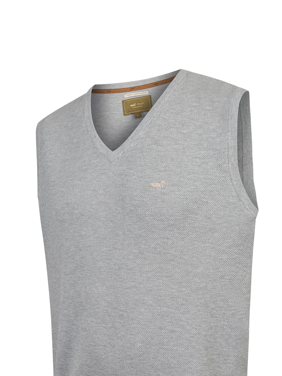 Sweater Algodón Orgánico Hombre Rivo Gris Rockford