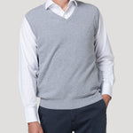 Sweater Algodón Orgánico Hombre Rivo Gris Rockford