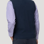 Sweater Algodón Orgánico Hombre Rivo Azul Rockford