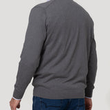 Sweater Algodón Orgánico Hombre Angriv Celeste Rockford