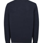 Sweater Algodón Orgánico Hombre Angriv Marino Rockford