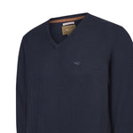 Sweater Algodón Orgánico Hombre Angriv Marino Rockford