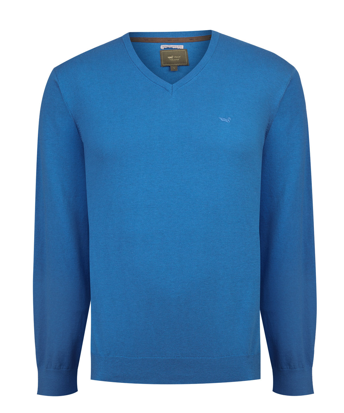 Sweater Algodón Orgánico Hombre Angriv Azul Rockford