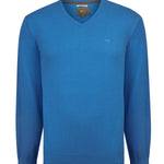 Sweater Algodón Orgánico Hombre Angriv Azul Rockford