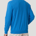 Sweater Algodón Orgánico Hombre Angriv Azul Rockford