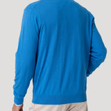 Sweater Algodón Orgánico Hombre Angriv Azul Rockford