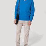 Sweater Algodón Orgánico Hombre Angriv Azul Rockford
