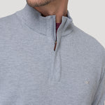 Sweater Algodón Orgánico Hombre Bilbao Gris Rockford
