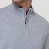 Sweater Algodón Orgánico Hombre Bilbao Gris Rockford