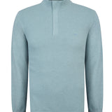 Sweater Algodón Orgánico Hombre Bilbao Celeste Rockford