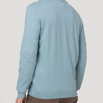 Sweater Algodón Orgánico Hombre Bilbao Celeste Rockford