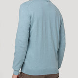 Sweater Algodón Orgánico Hombre Bilbao Celeste Rockford