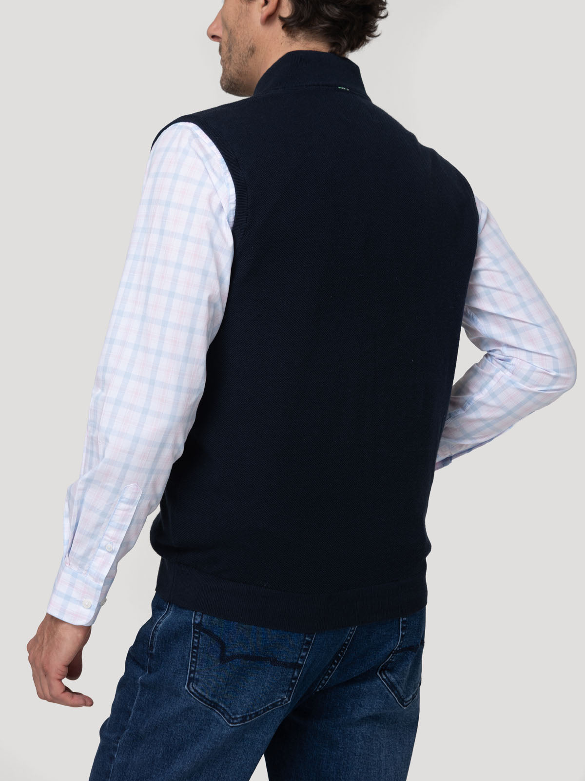 Sweater Algodón Orgánico Hombre Vera Azul Rockford