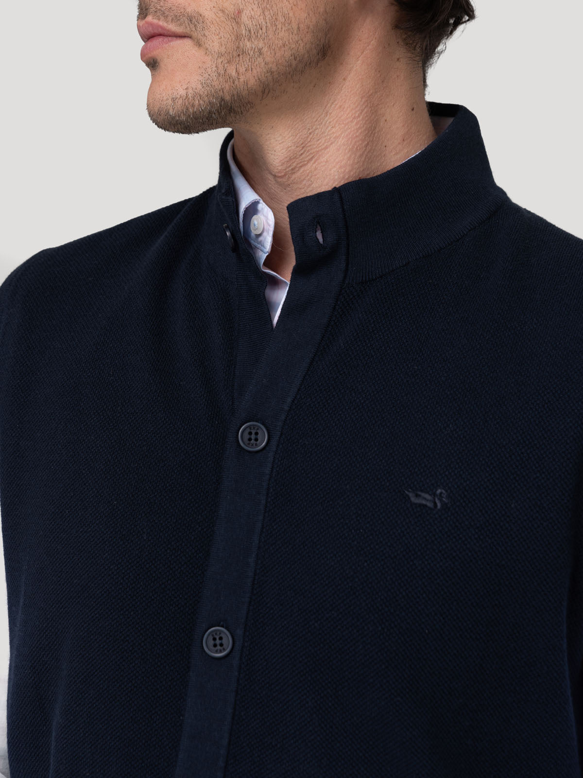 Sweater Algodón Orgánico Hombre Vera Azul Rockford