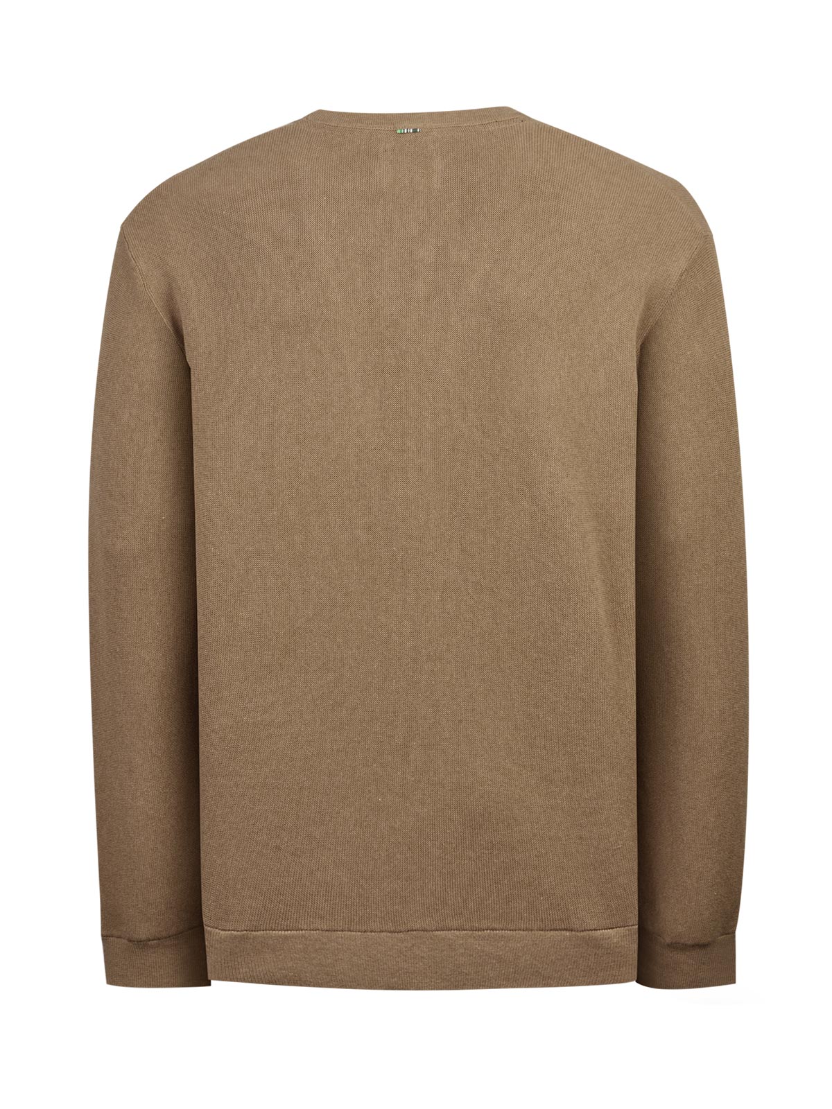Sweater Algodón Orgánico Hombre Olen Café Rockford