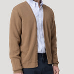 Sweater Algodón Orgánico Hombre Olen Café Rockford
