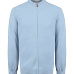 Sweater Algodón Orgánico Hombre Bilbaofull Celeste Rockford