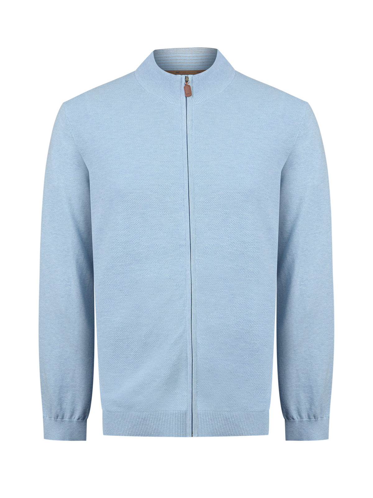 Sweater Algodón Orgánico Hombre Bilbaofull Celeste Rockford