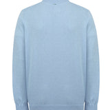 Sweater Algodón Orgánico Hombre Bilbaofull Celeste Rockford