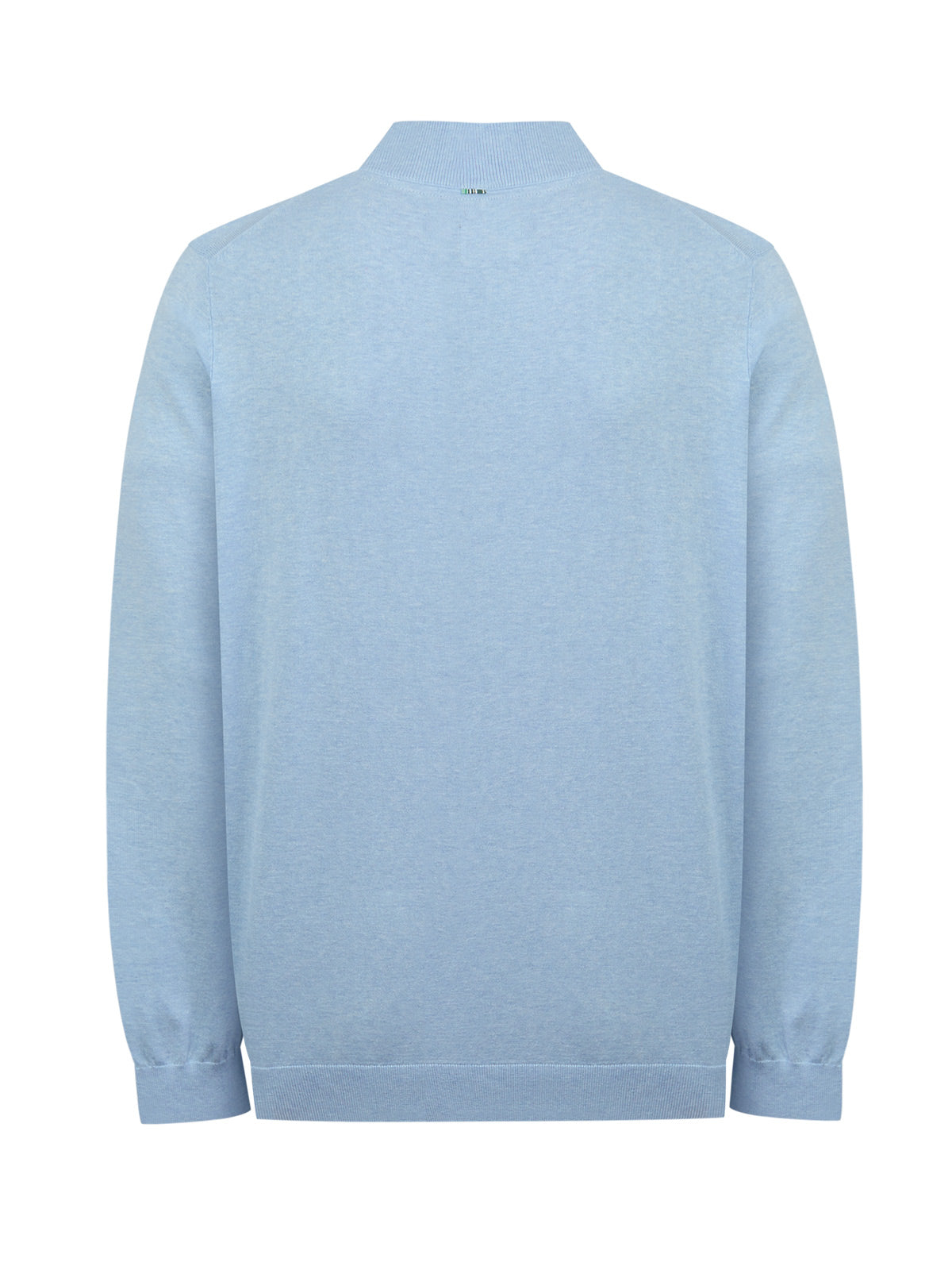 Sweater Algodón Orgánico Hombre Bilbaofull Celeste Rockford