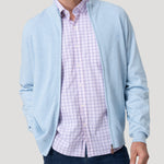 Sweater Algodón Orgánico Hombre Bilbaofull Celeste Rockford