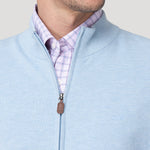Sweater Algodón Orgánico Hombre Bilbaofull Celeste Rockford
