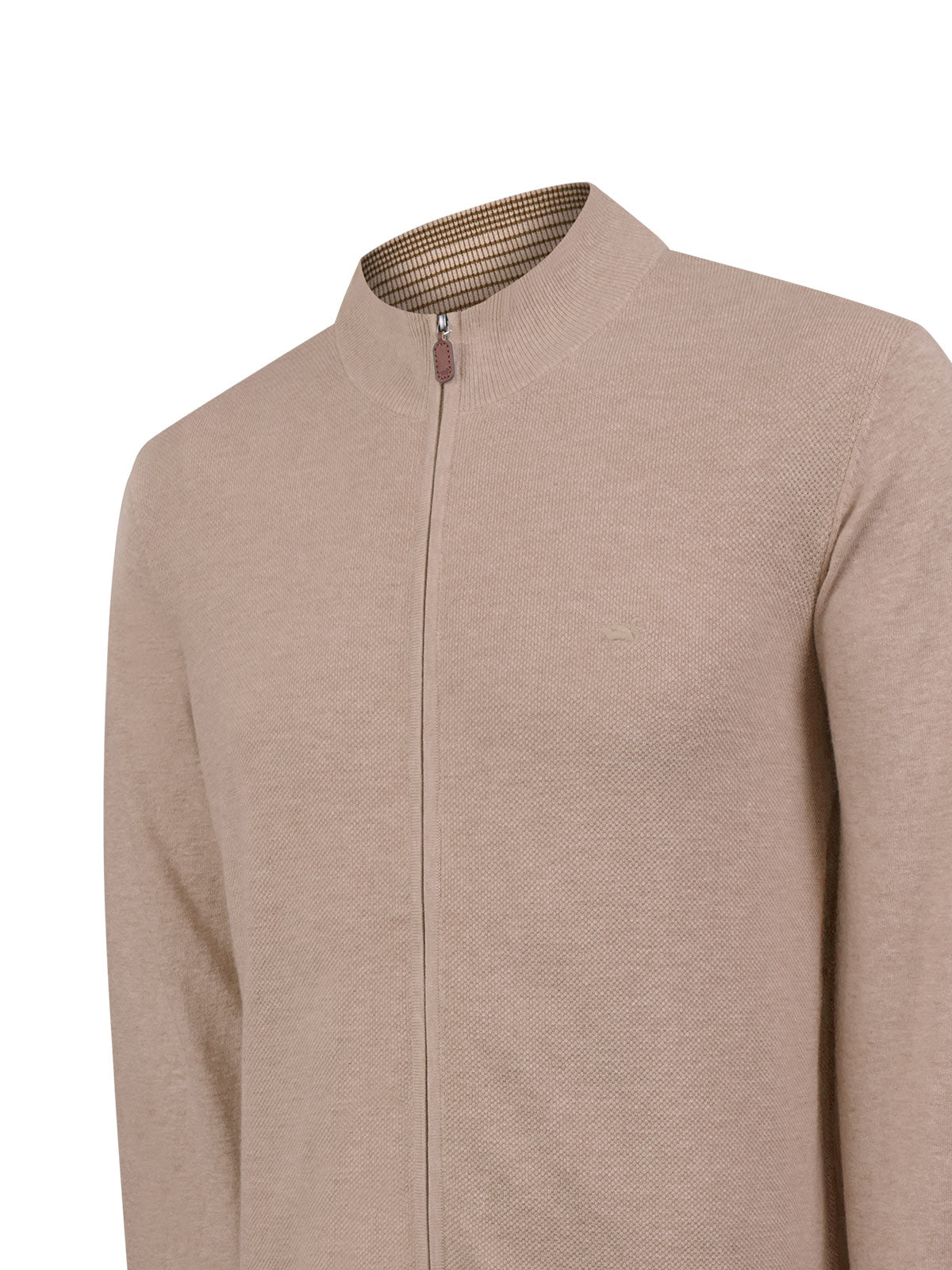 Sweater Algodón Orgánico Hombre Bilbaofull Café Rockford