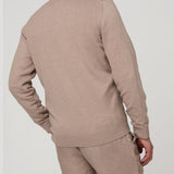 Sweater Algodón Orgánico Hombre Bilbaofull Café Rockford