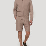 Sweater Algodón Orgánico Hombre Bilbaofull Café Rockford
