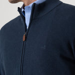 Sweater Algodón Orgánico Hombre Bilbaofull Azul Rockford