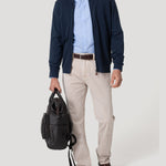 Sweater Algodón Orgánico Hombre Bilbaofull Azul Rockford