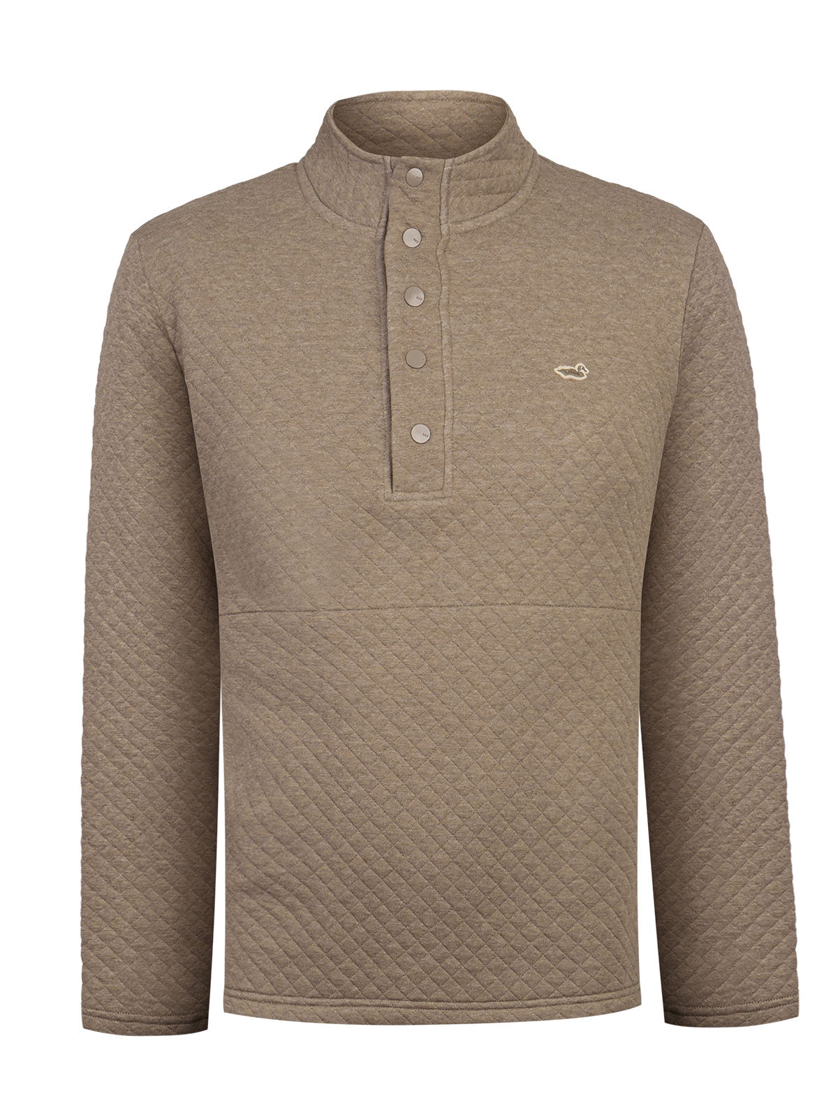 Polerón Algodón Orgánico Hombre Genova Café Rockford