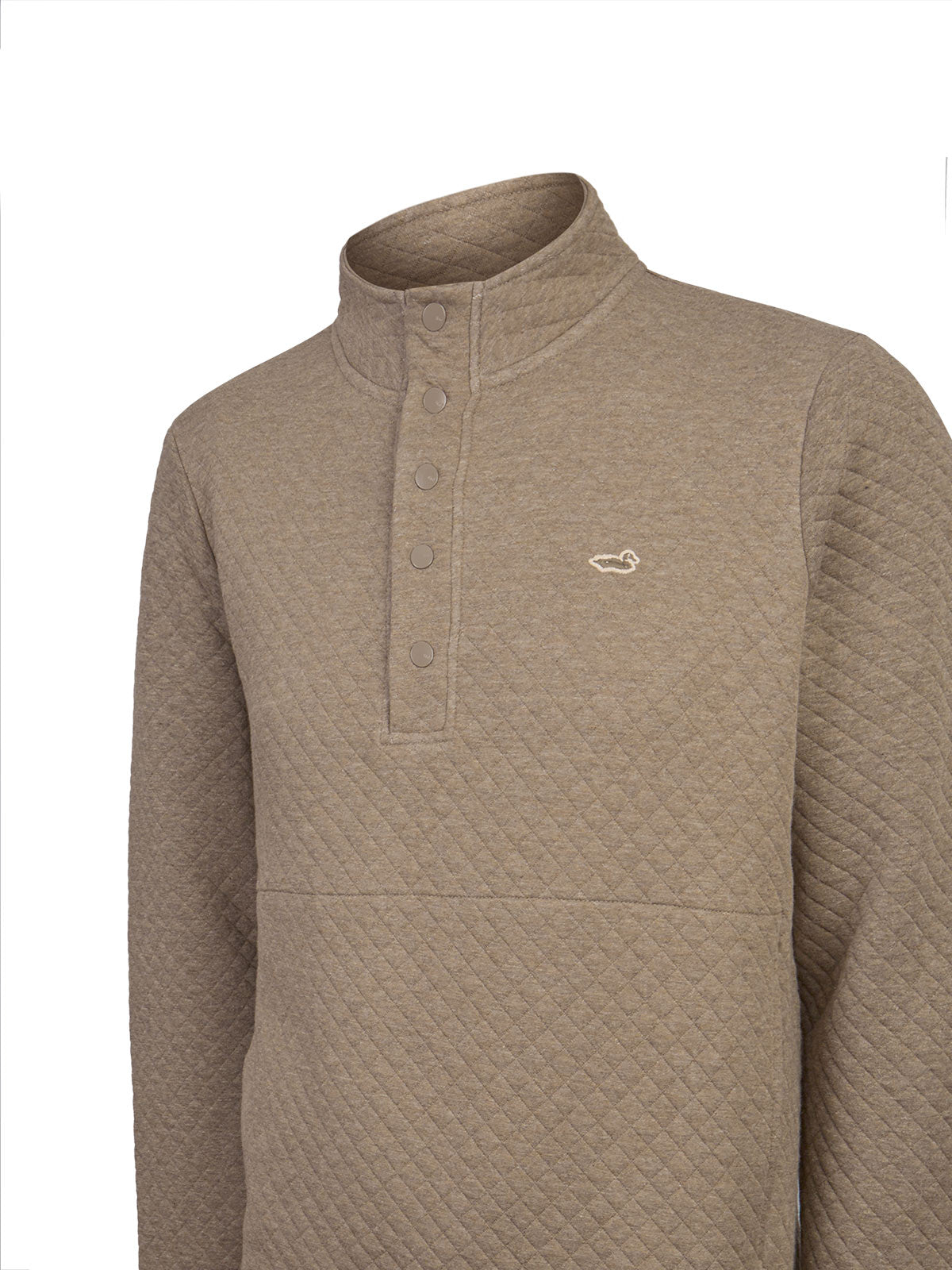 Polerón Algodón Orgánico Hombre Genova Café Rockford
