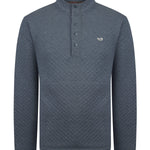 Polerón Algodón Orgánico Hombre Genova Azul Rockford