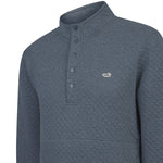 Polerón Algodón Orgánico Hombre Genova Azul Rockford