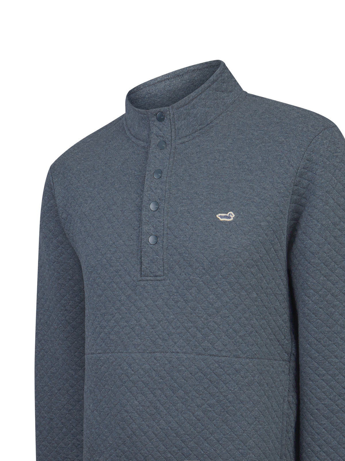 Polerón Algodón Orgánico Hombre Genova Azul Rockford