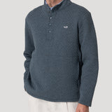Polerón Algodón Orgánico Hombre Genova Azul Rockford