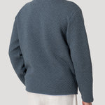 Polerón Algodón Orgánico Hombre Genova Azul Rockford
