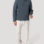 Polerón Algodón Orgánico Hombre Genova Azul Rockford