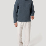 Polerón Algodón Orgánico Hombre Genova Azul Rockford