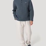 Polerón Algodón Orgánico Hombre Genova Azul Rockford