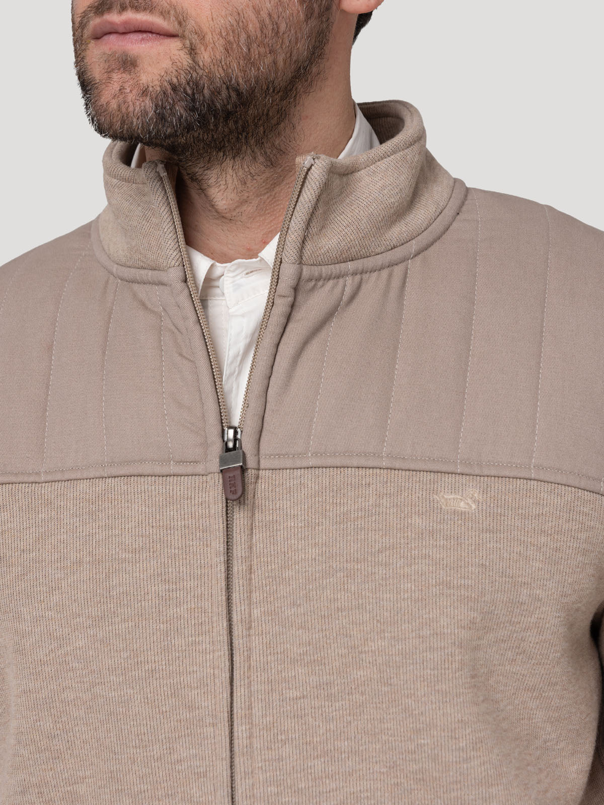 Polar Algodón Orgánico Hombre Parma Beige Rockford