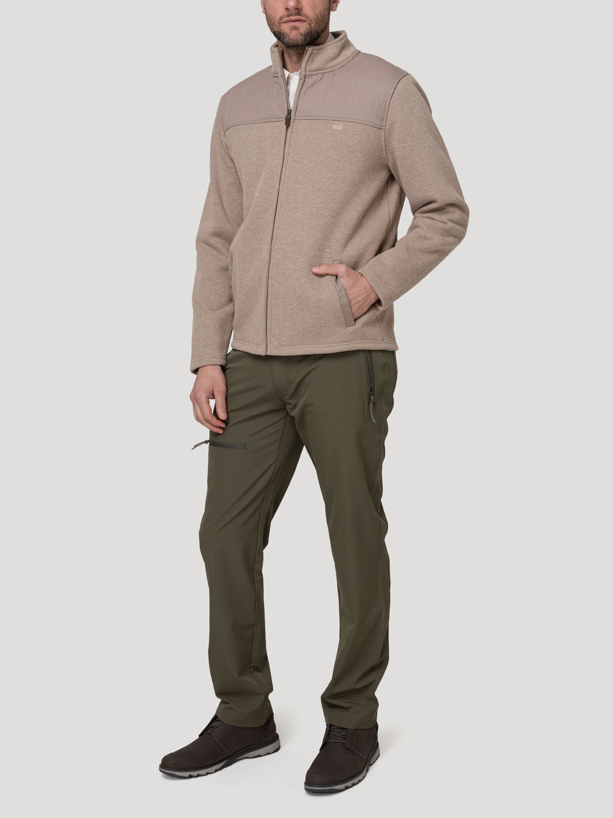 Polar Algodón Orgánico Hombre Parma Beige Rockford