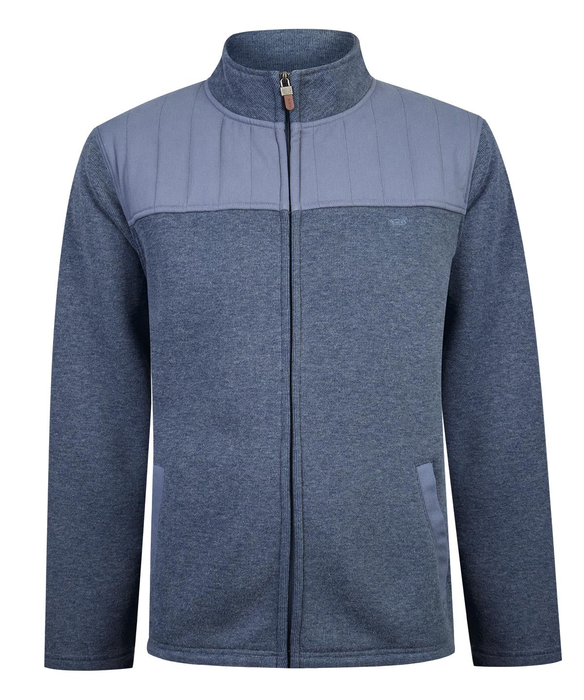 Polar Algodón Orgánico Hombre Parma Azul Rockford